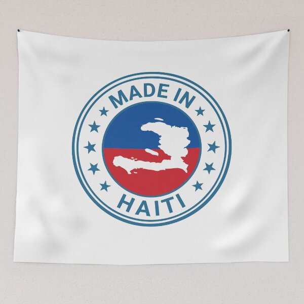 Item preview, Made in Haiti | Latino Pride Sticker designed and sold by StudioBase.