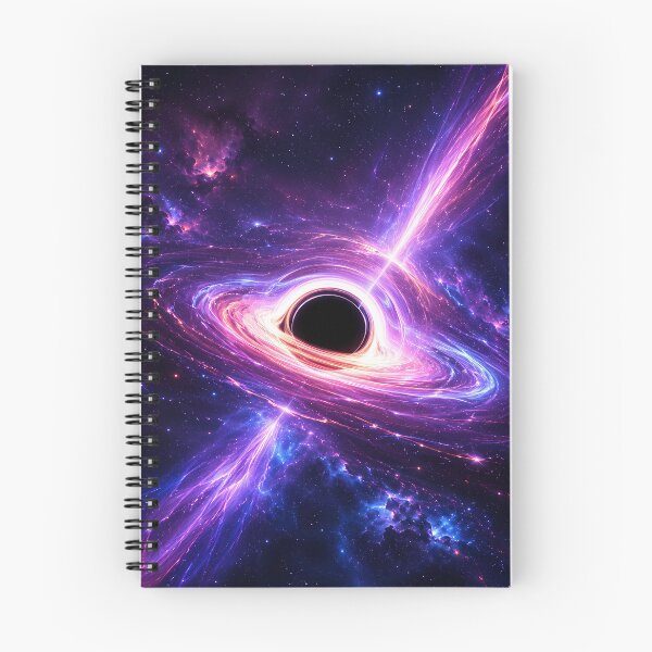 Item preview, Black Hole with Jets and Nebula designed and sold by A-M-G-Shop.