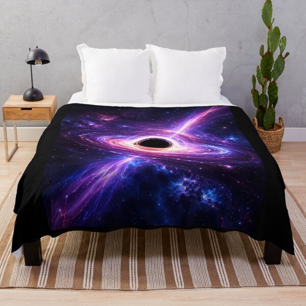 Item preview, Black Hole with Jets and Nebula designed and sold by A-M-G-Shop.