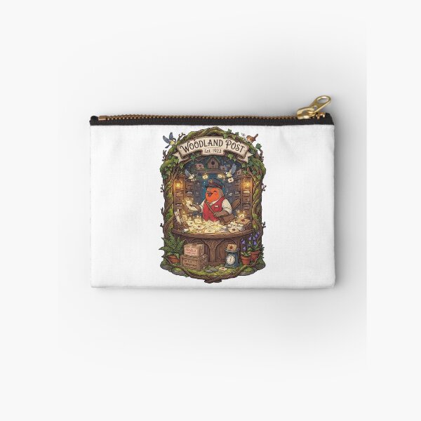 Item preview, Woodland Post | Cozy Forest Post Office | Whimsical Cottagecore Mail Fantasy Art designed and sold by MrDev.