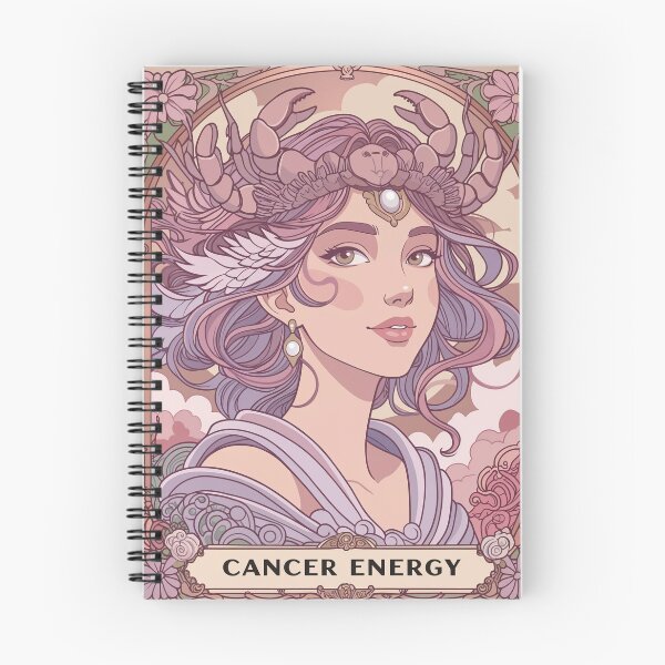 Item preview, Cancer Zodiac Goddess Art | Cancer Energy Celestial Astrology Illustration | Pastel Anime Fantasy Girl | Crab Zodiac Sign | Art Nouveau Horoscope Wall Art | Cancer Birthday Gift designed and sold by RSDigitalPrintDesign.