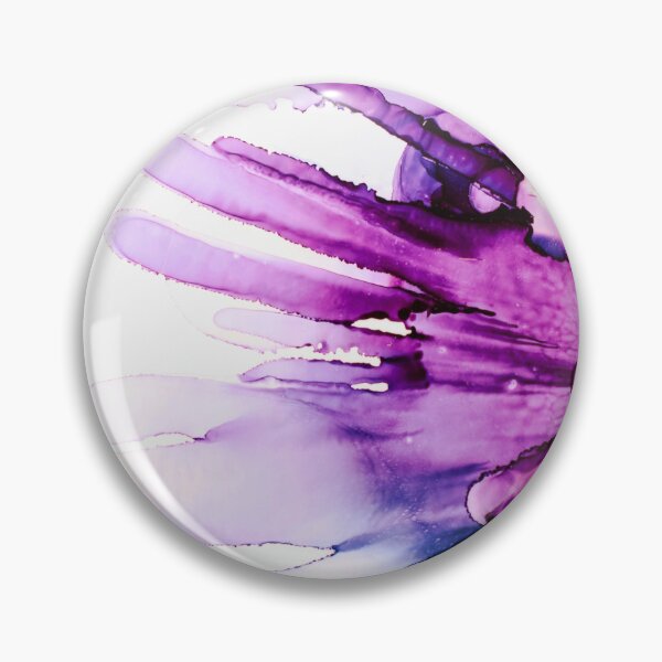 Item preview, Purple Burst – Abstract Alcohol Ink Splash Art designed and sold by BuckaBaby.