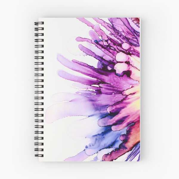 Item preview, Purple Burst – Abstract Alcohol Ink Splash Art designed and sold by BuckaBaby.