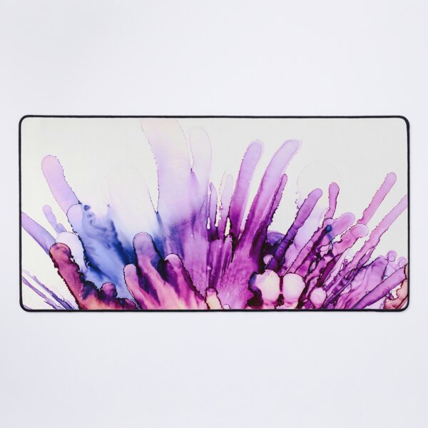 Item preview, Purple Burst – Abstract Alcohol Ink Splash Art designed and sold by BuckaBaby.