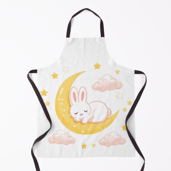 Item preview, Dreamy Moon Bunny Sticker | Adorable Kawaii Night Sky Design designed and sold by Stylestickers55.