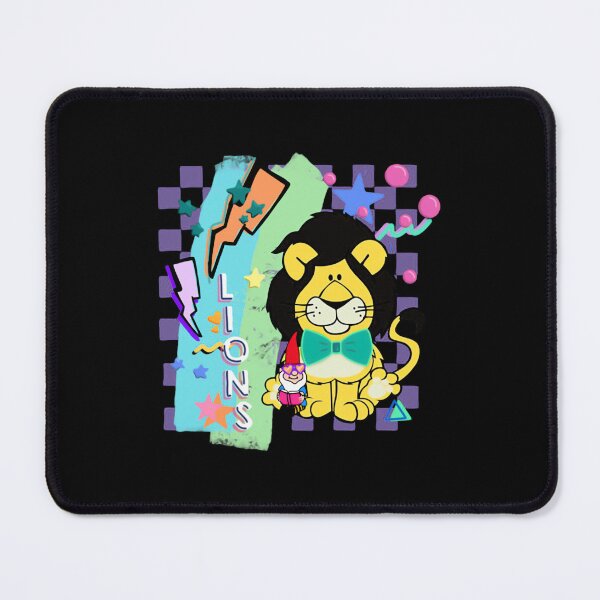 Item preview, Retro 90s Lions Mascot Cute Gnome Colorful Abstract designed and sold by odin655.