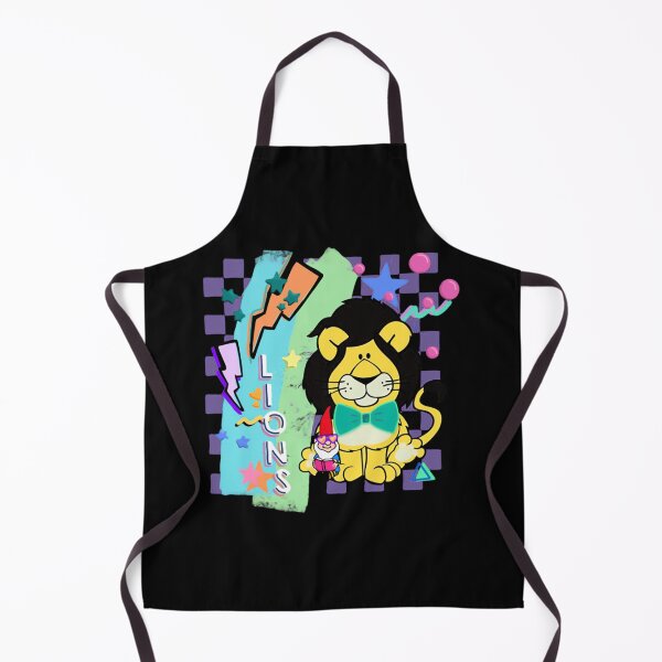 Item preview, Retro 90s Lions Mascot Cute Gnome Colorful Abstract designed and sold by odin655.