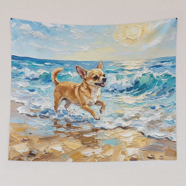 Item preview, Frolicking Chihuahua designed and sold by AjaTrier.