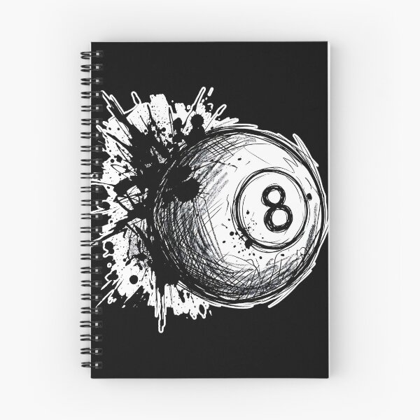 Item preview, Artistic eight ball illustration designed and sold by Z-RankCUSTOMS.
