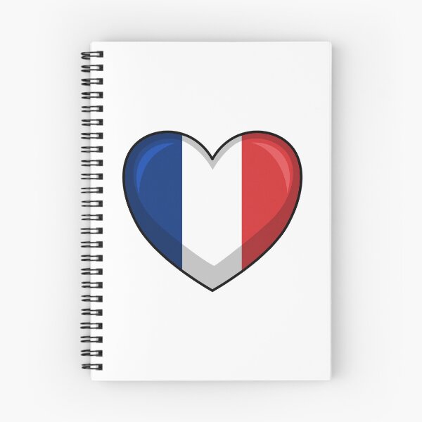 Item preview, France Flag Heart Tricolor Vector Emblem designed and sold by Anne97s.