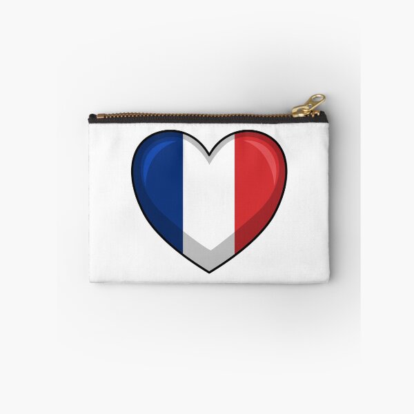 Item preview, France Flag Heart Tricolor Vector Emblem designed and sold by Anne97s.
