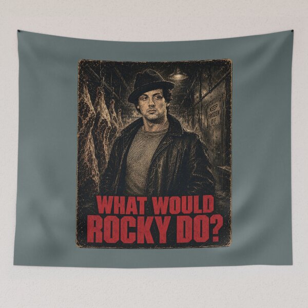 Item preview, What would Rocky do? designed and sold by TeeCodes.