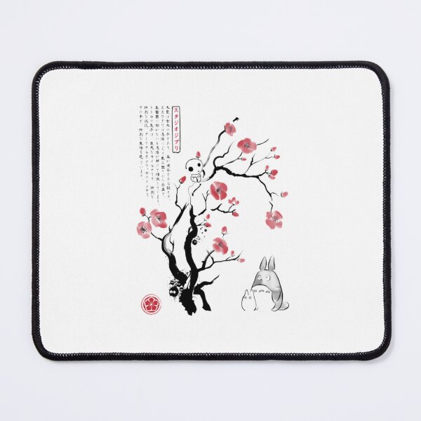 Item preview, My Neighbor Totoro Forest Spirits Japanese Sumi E Sakura designed and sold by odin655.