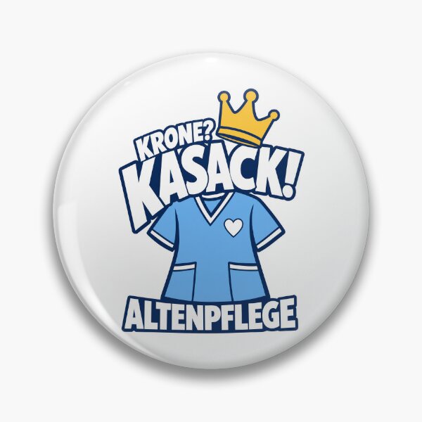 Item preview, Elderly care KRONE KASACK Funny nursing humor designed and sold by pirminio.