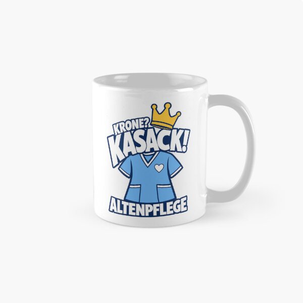 Item preview, Elderly care KRONE KASACK Funny nursing humor designed and sold by pirminio.