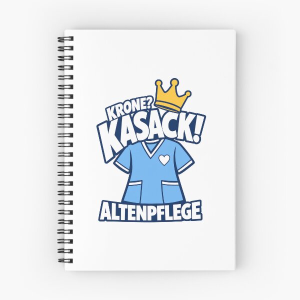 Item preview, Elderly care KRONE KASACK Funny nursing humor designed and sold by pirminio.
