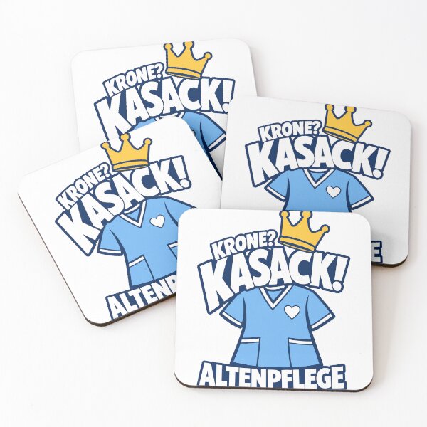 Item preview, Elderly care KRONE KASACK Funny nursing humor designed and sold by pirminio.