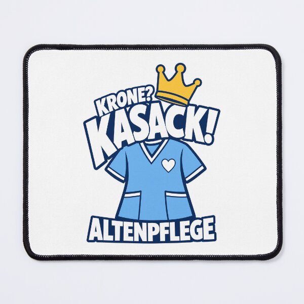 Item preview, Elderly care KRONE KASACK Funny nursing humor designed and sold by pirminio.