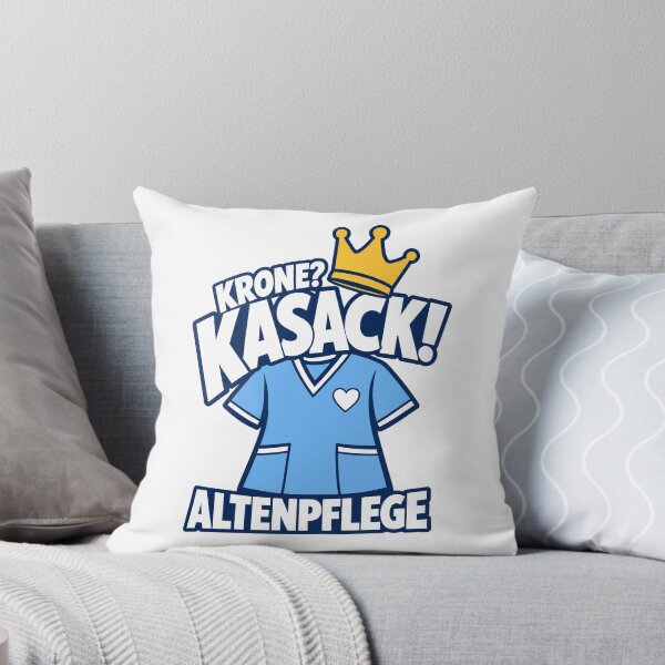 Item preview, Elderly care KRONE KASACK Funny nursing humor designed and sold by pirminio.