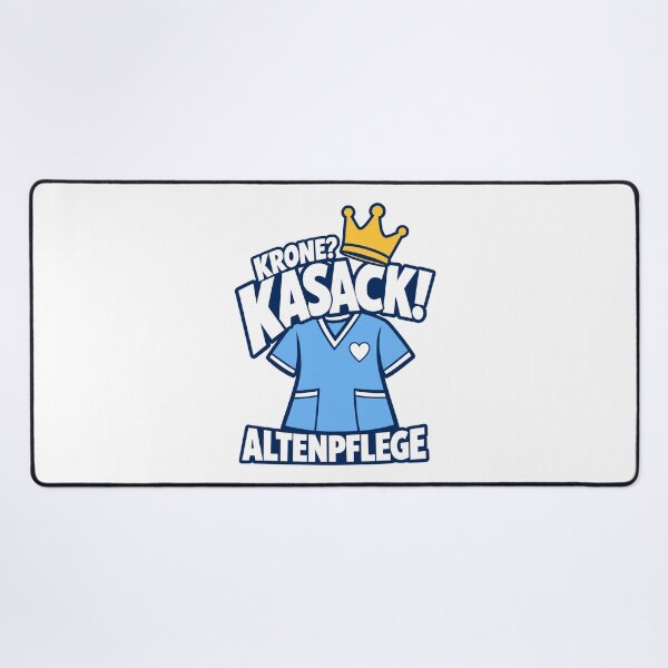 Item preview, Elderly care KRONE KASACK Funny nursing humor designed and sold by pirminio.