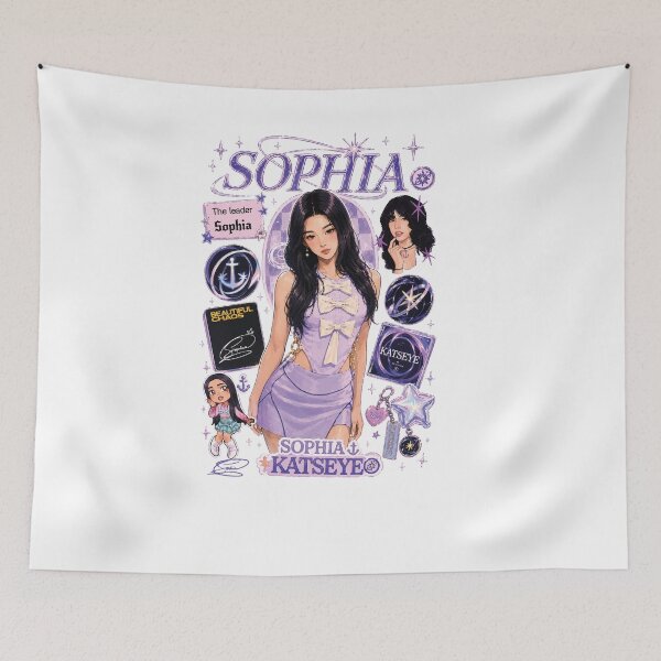 Item preview, Vintage Sophia Katseye Tee, Beautiful Chaos Kpop Shirt, Katseye Member Graphic Tee, Comfort Colors Shirt designed and sold by BerryHand.