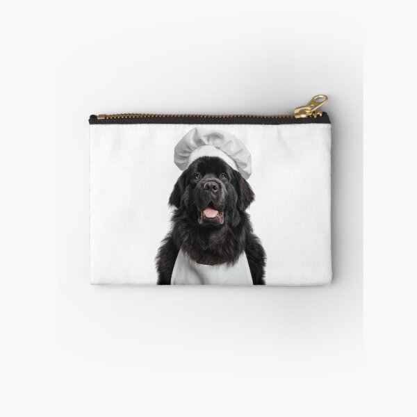 Item preview, Funny Newfoundland Dog Chef Realistic Animal Cooking Humor Art designed and sold by LazyOwlStore.