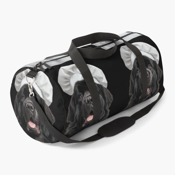 Item preview, Funny Newfoundland Dog Chef Realistic Animal Cooking Humor Art designed and sold by LazyOwlStore.