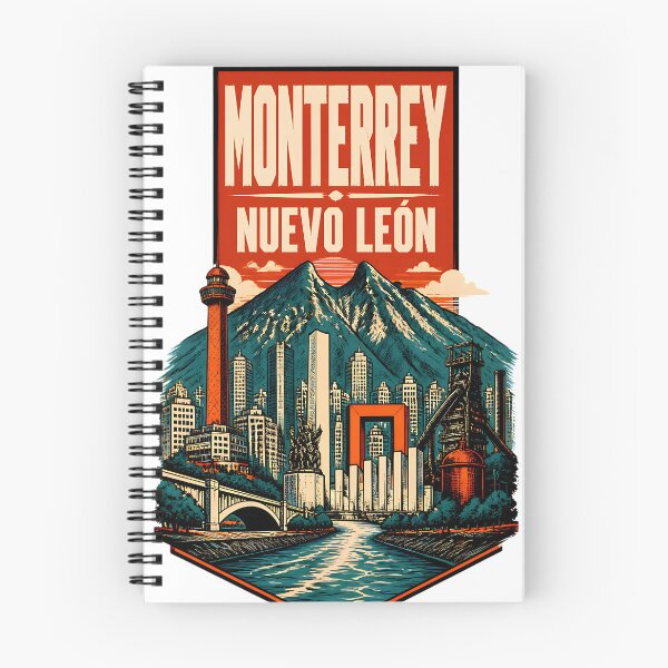 Artikelvorschau, Monterrey Nuevo León, Mexiko Vintage Reise Tourismus Kunst entworfen und verkauft von TravelersGems.