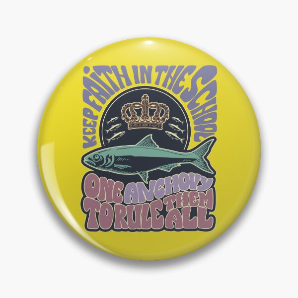 Item preview, One Anchovy To Rule Them All - Vintage 60s Psychedelic Fish - No Brand designed and sold by Alien-Theory.