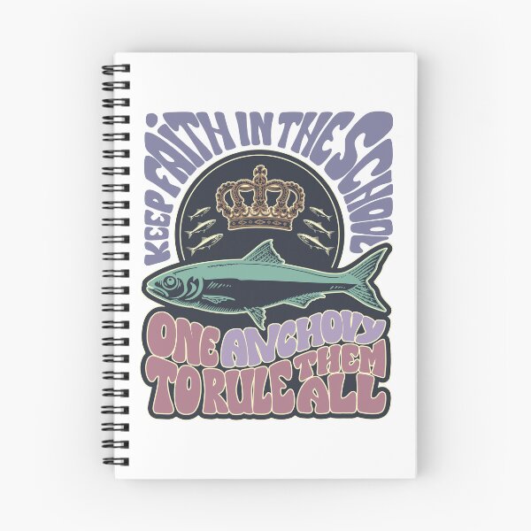 Item preview, One Anchovy To Rule Them All - Vintage 60s Psychedelic Fish - No Brand designed and sold by Alien-Theory.