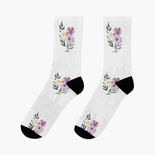 Item preview, Watercolor Floral Bouquet Wildflowers designed and sold by DreamyBrushArt.