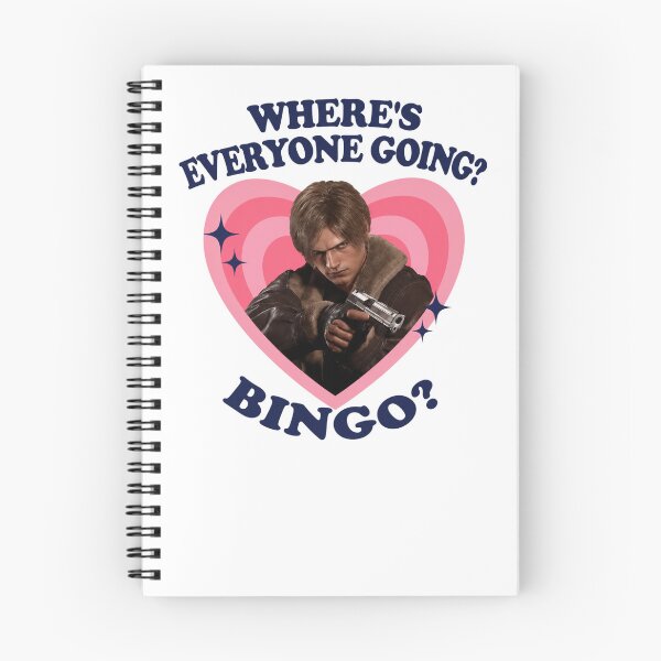 Item preview, Leon Where's Everyone Going? Bingo? designed and sold by CoquetteGoose.