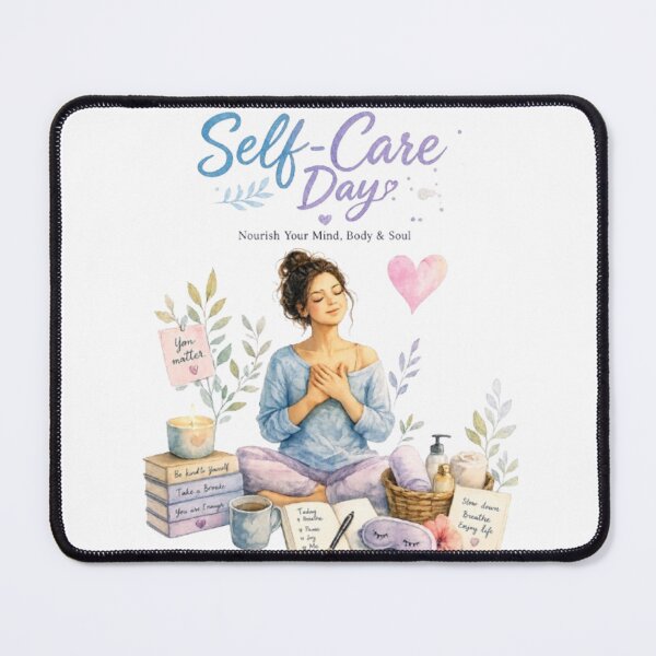 Item preview, International Self-Care Day – Take Care of You | Mental Health & Wellness Design designed and sold by Wiley Doreen.