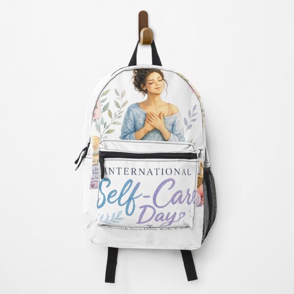Item preview, International Self-Care Day – Take Care of You | Mental Health & Wellness Design designed and sold by Wiley Doreen.