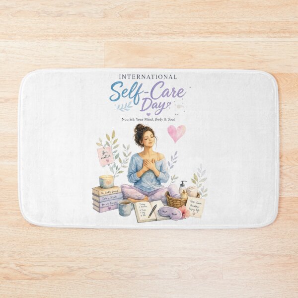 Item preview, International Self-Care Day – Take Care of You | Mental Health & Wellness Design designed and sold by Wiley Doreen.