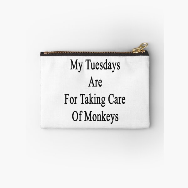Item preview, My Tuesdays Are For Taking Care Of Monkeys  designed and sold by supernova23.