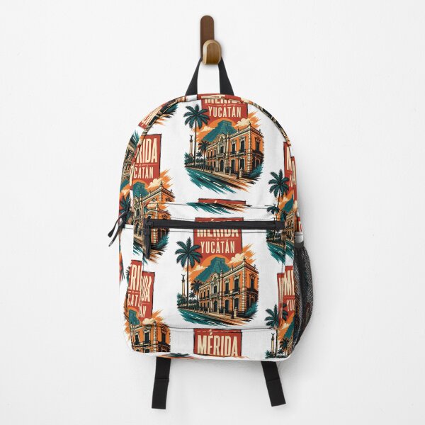 Item preview, Mérida Yucatán, Mexico Vintage Travel Tourism Art designed and sold by TravelersGems.