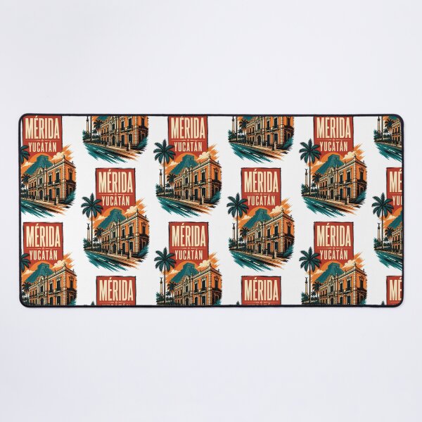 Item preview, Mérida Yucatán, Mexico Vintage Travel Tourism Art designed and sold by TravelersGems.