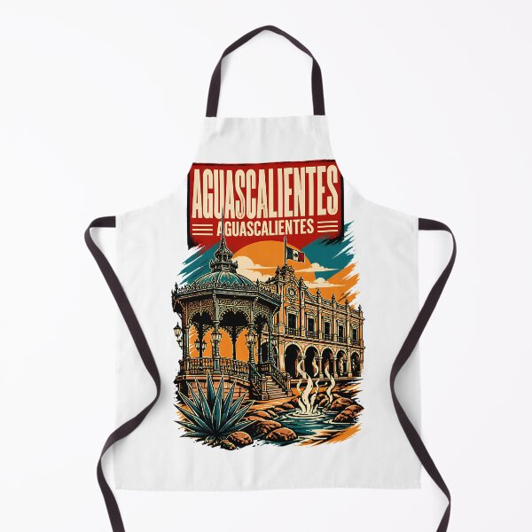 Item preview, Aguascalientes Aguascalientes, Mexico Vintage Travel Tourism Art designed and sold by TravelersGems.
