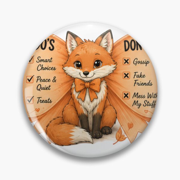 Item preview, Fox – Do's & Don'ts  designed and sold by ekemarket.