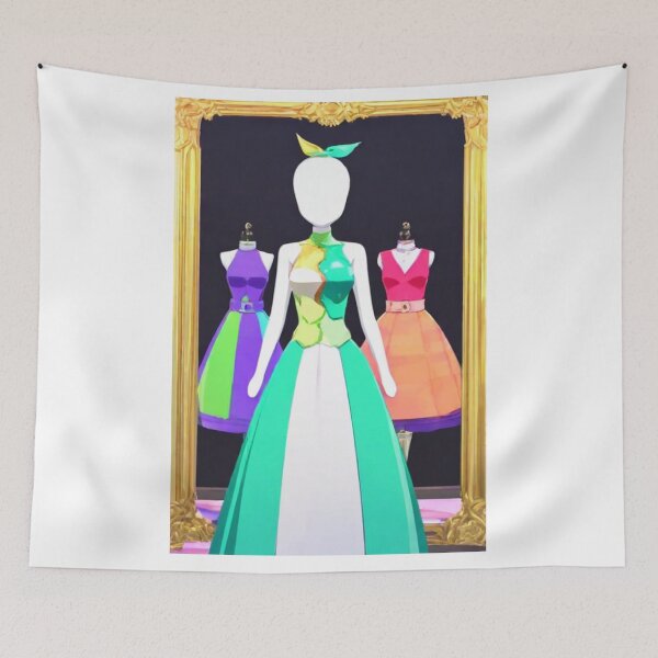 Item preview, Fashion - AI-Generated Fashion Design, Vibrant Baroque Display designed and sold by Reverso-Design.