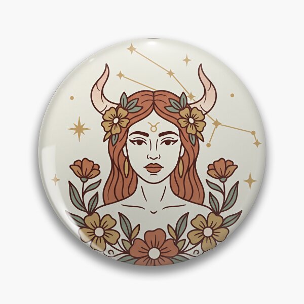 Item preview, Taurus Goddess — Boho Celestial Star Sign Illustration designed and sold by JuanmaLW.