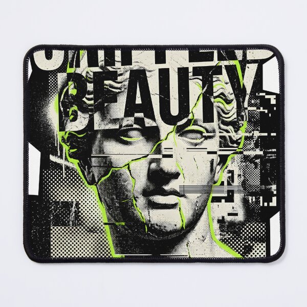 Item preview, Crippled Beauty Industrial Chaos Grunge Poster designed and sold by Zyro Craft.