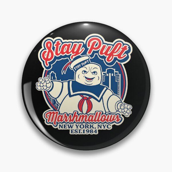 Item preview, Stay Puft Marshmallows Inspired Retro Paranormal Comedy Shirt | Vintage Ghost Hunter Fan Tee designed and sold by GarnerSupplyCo.
