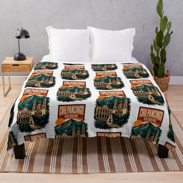 Item preview, Chilpancingo Guerrero, Mexico Vintage Travel Tourism Art designed and sold by TravelersGems.