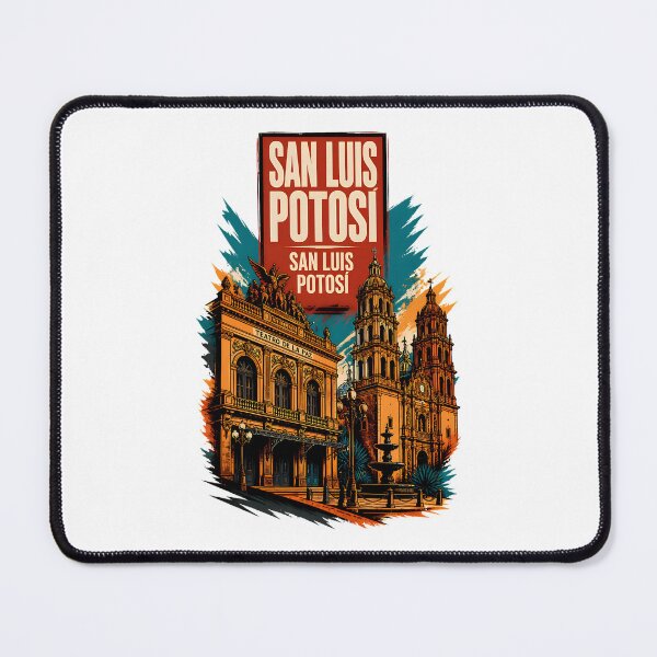Item preview, San Luis Potosi, Mexico Vintage Travel Tourism Art designed and sold by TravelersGems.