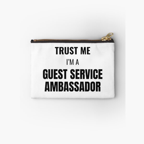 Item preview, Trust Me I'm a Guest Service Ambassador (Black) designed and sold by ShipCrewNation.