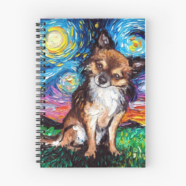 Item preview, Long Haired Chihuahua Night designed and sold by AjaTrier.