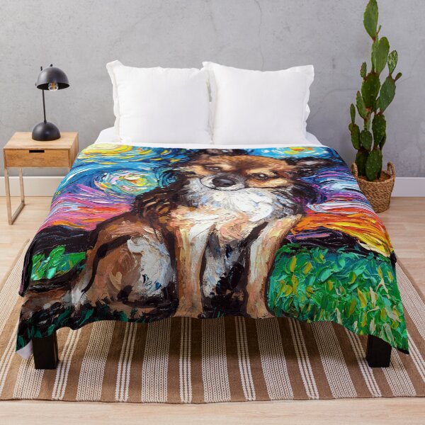 Item preview, Long Haired Chihuahua Night designed and sold by AjaTrier.