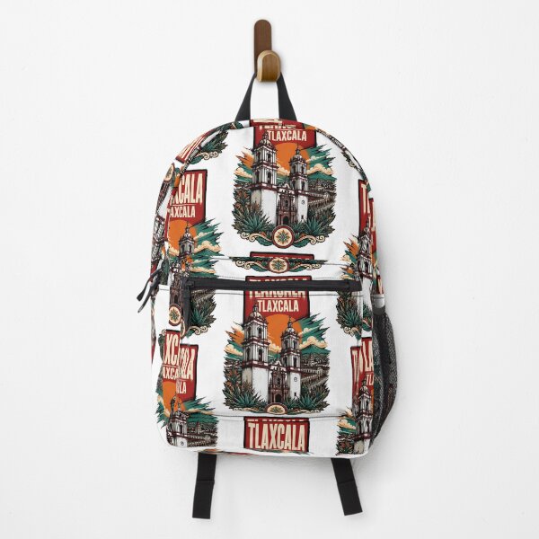 Item preview, Tlaxcala de Xicohtencatl, Mexico Vintage Travel Tourism Art designed and sold by TravelersGems.